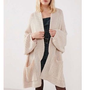 URBAN OUTFITTERS Beige Cardigan